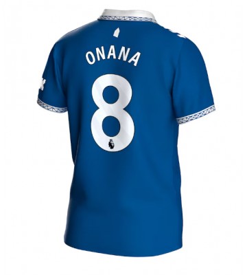 Everton Amadou Onana #8 Hemmatröja 2023-24 Kortärmad